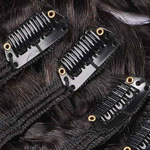 Extensiones de Cabello Natural Rizado Clip en Pelo Humano - Imagen 6
