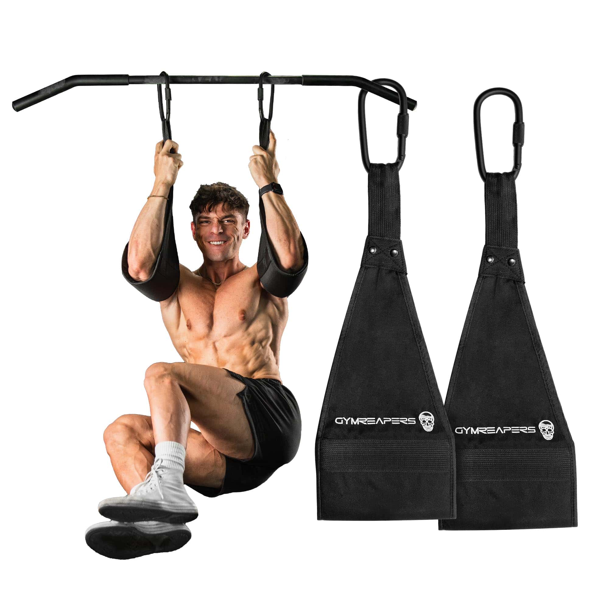 Gymreapers Ab Straps para fuerza central y entrenamiento