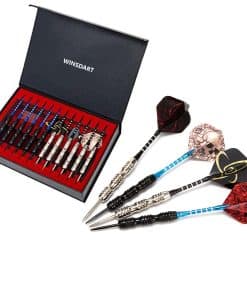 Juego de Dardos WINSDART de Punta Metálica Profesional para