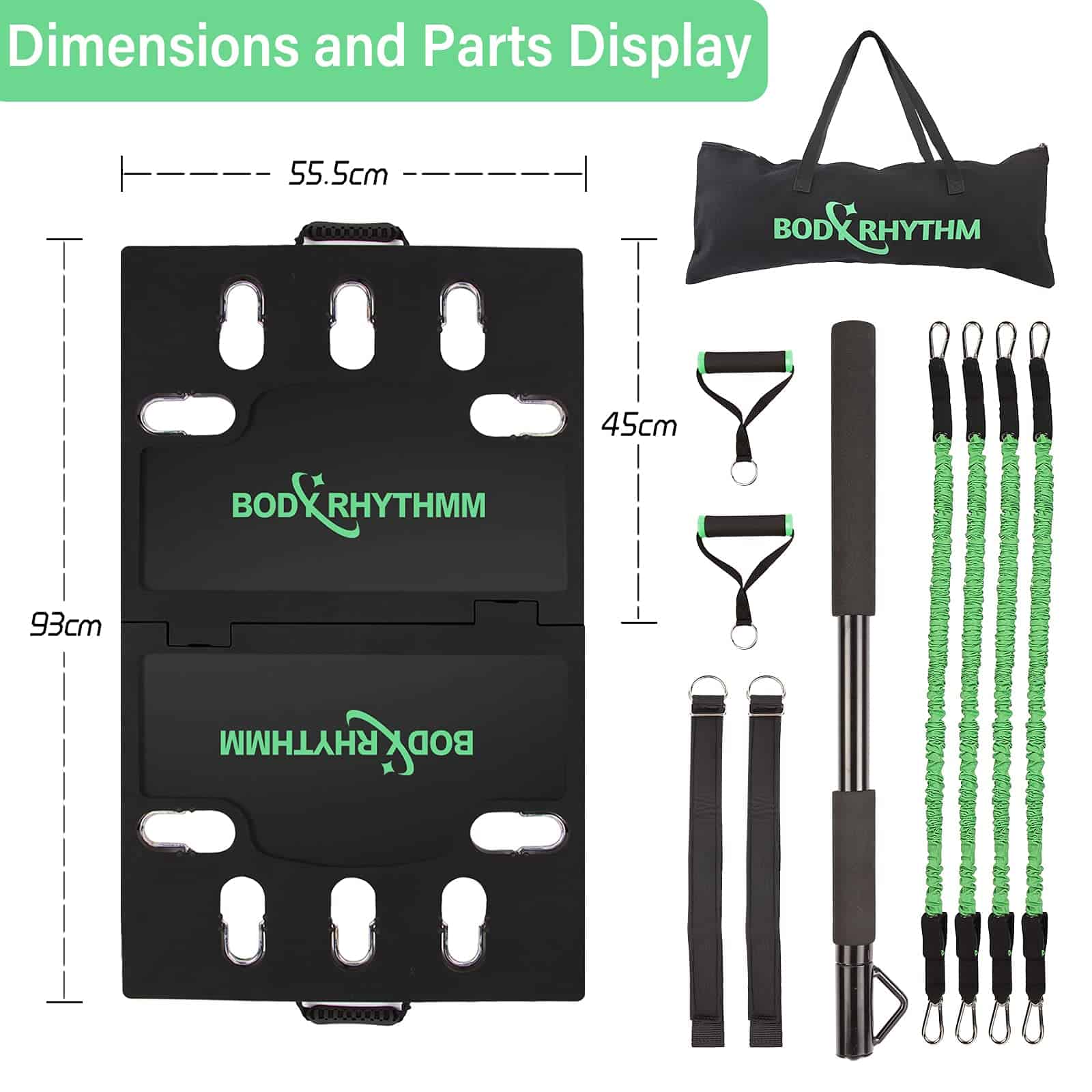 Equipo de Gimnasio en Casa Portátil BODY RHYTHM - Incluye 4 - Imagen 6