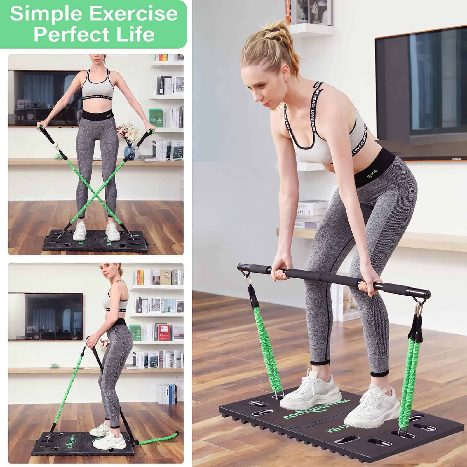 Equipo de Gimnasio en Casa Portátil BODY RHYTHM - Incluye 4 - Imagen 4