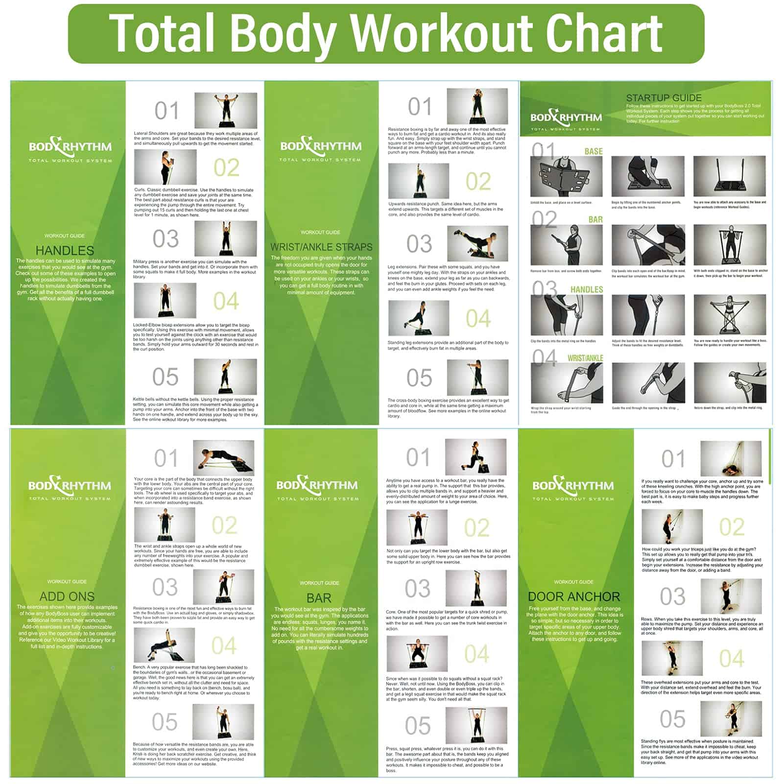 Equipo de Gimnasio en Casa Portátil BODY RHYTHM - Incluye 4 - Imagen 7