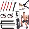 Kit de barra de Pilates ajustable de 60-180 libras mejorado