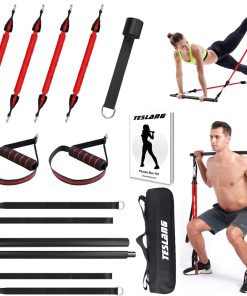 Kit de barra de Pilates ajustable de 60-180 libras mejorado