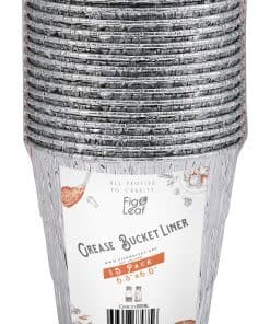 (Paquete de 15) Revestimiento para cubo de grasa compatible