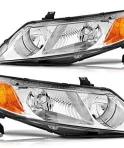 Conjunto de Faros ECCPP Para Honda Civic 2006-2011 Lado del
