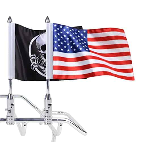 Soporte de Bandera de Motocicleta Plegable 90� Gdcreestar