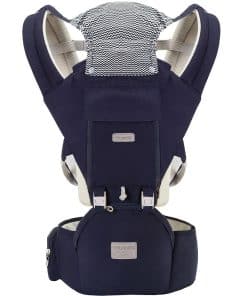 Portabebés con Asiento de Cadera, YIYUNBEBE 6-en-1