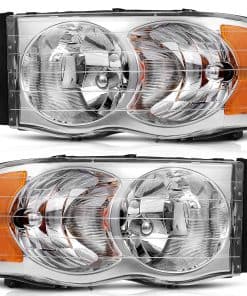 Conjunto de faros delanteros para Dodge Ram 1500 2002-2005