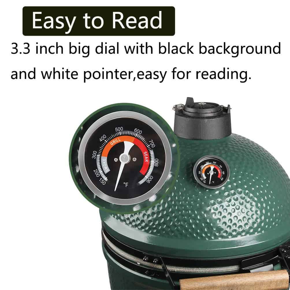 Termómetro de repuesto DOLAMOTY para parrilla Big Green Egg - Imagen 3