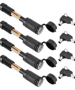 Cerrojo para enganche de remolque METOWARE llave igual para