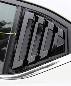 Ziwen 2X Aletas de Ventana Trasera Deportivas para Nissan