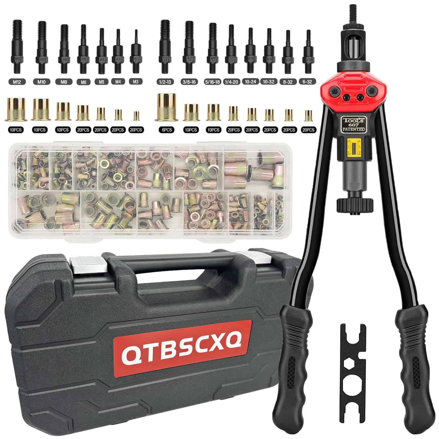 Herramienta de Remache de Rosca ZSY 16", Juego de