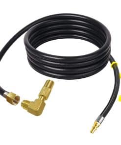 Manguera de Propano de Conexión Rápida de 12 pies para RV