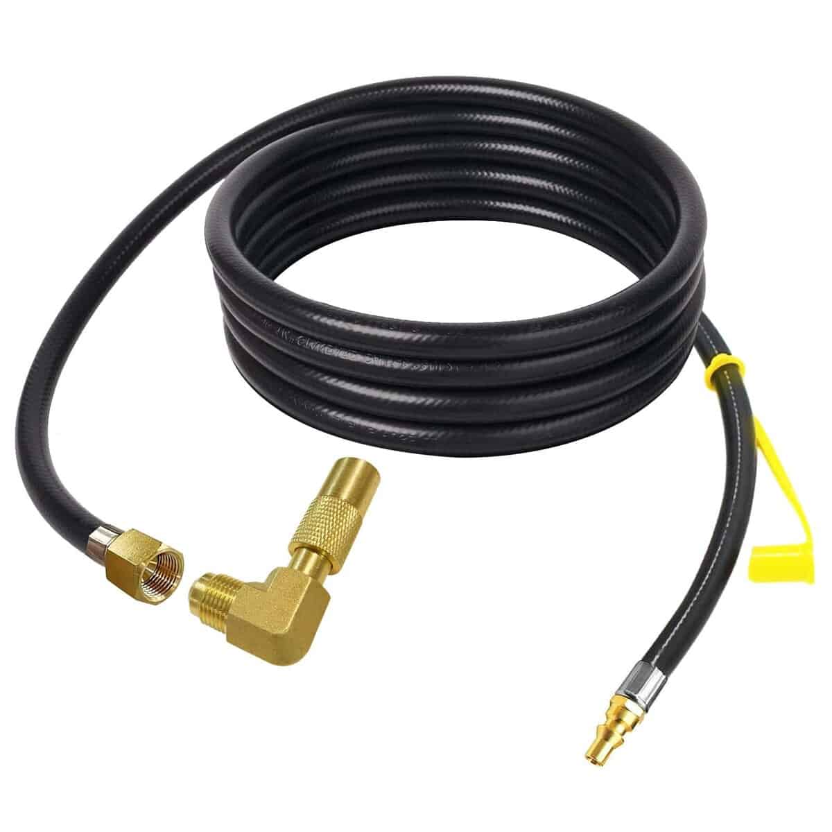 Manguera de Propano de Conexión Rápida de 12 pies para RV
