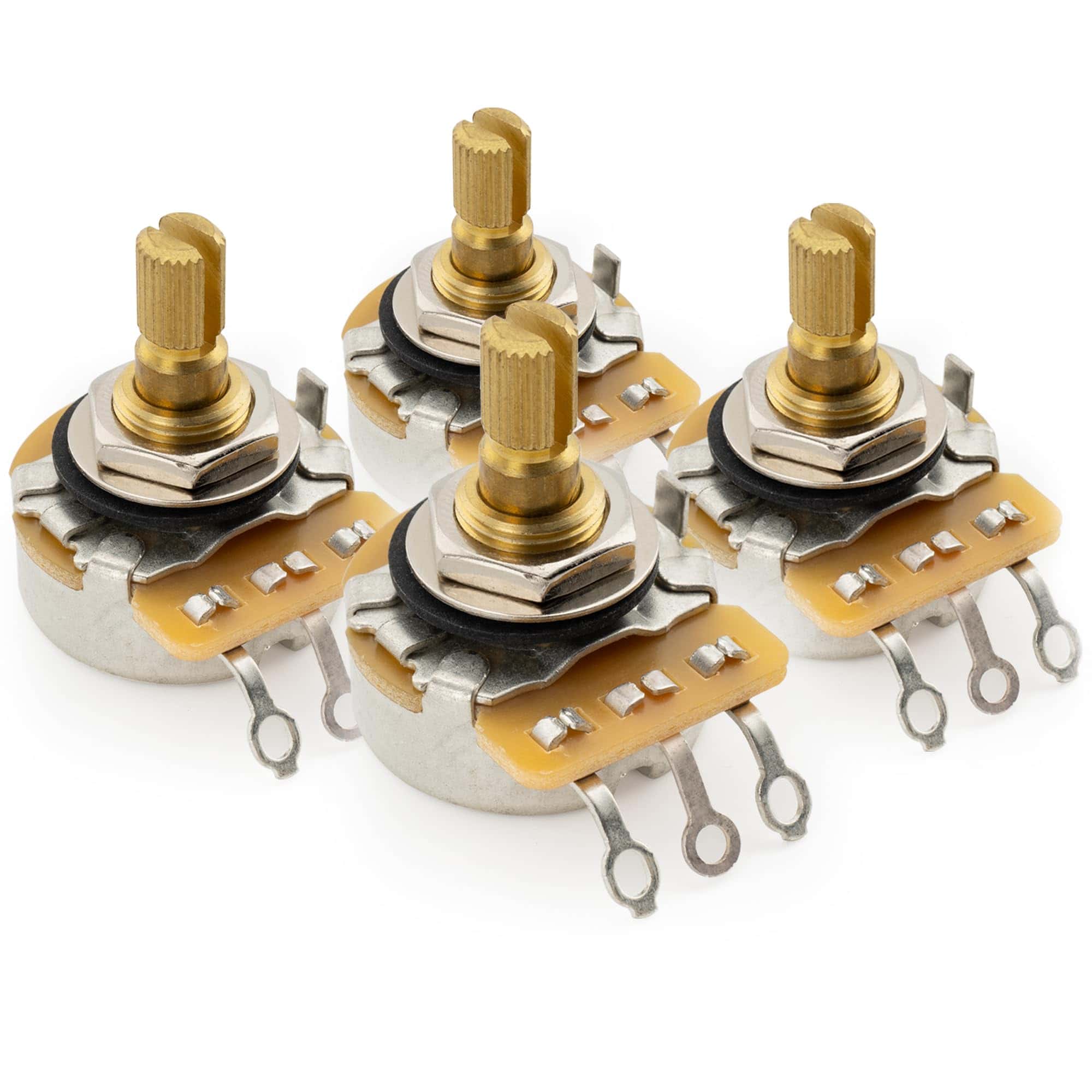 Potenciómetros CTS 450G No-Load A250K Latón Eje Dividido