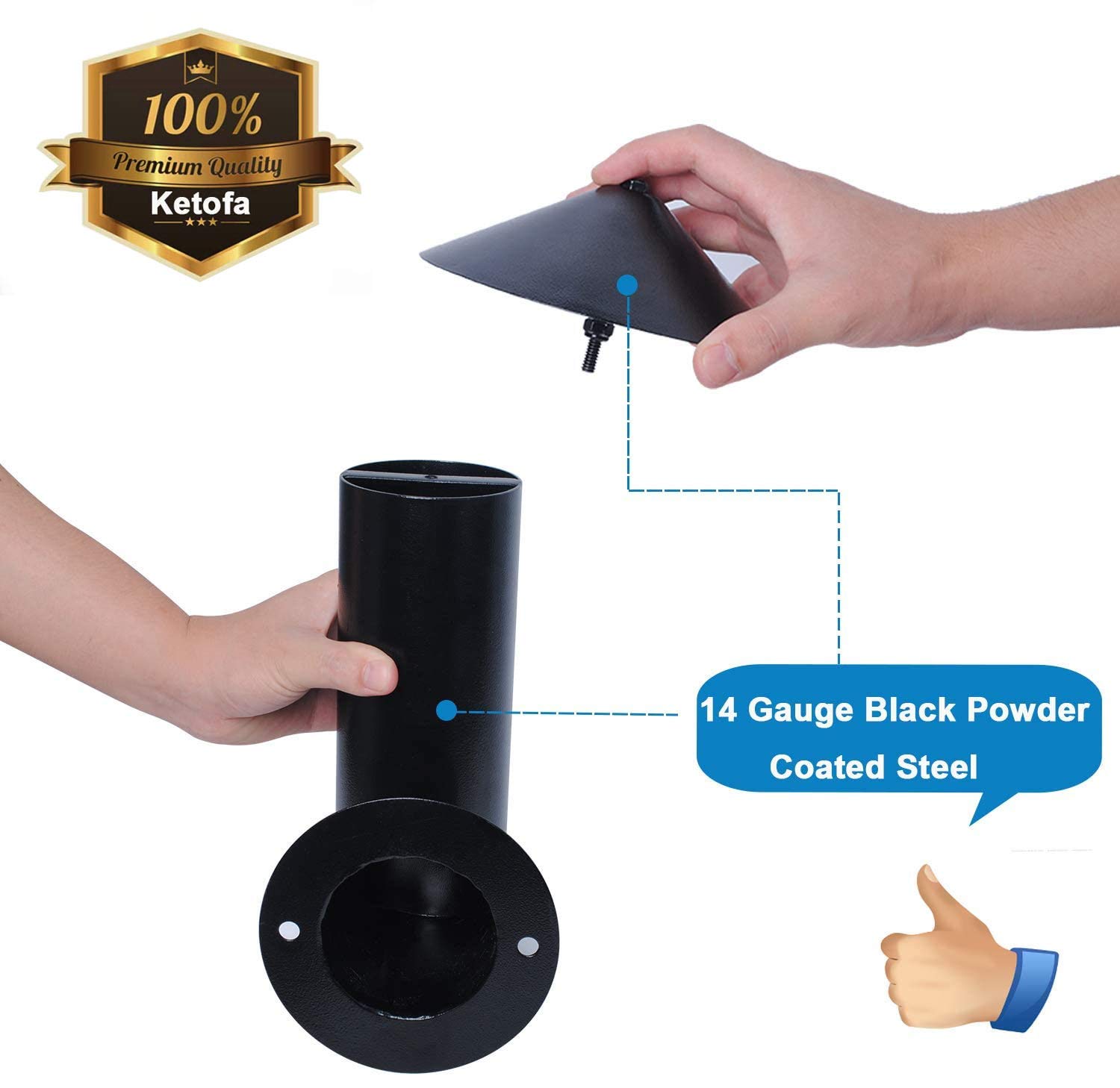 Chimenea de Humo para Parrilla de Pellets, Repuesto para - Imagen 4