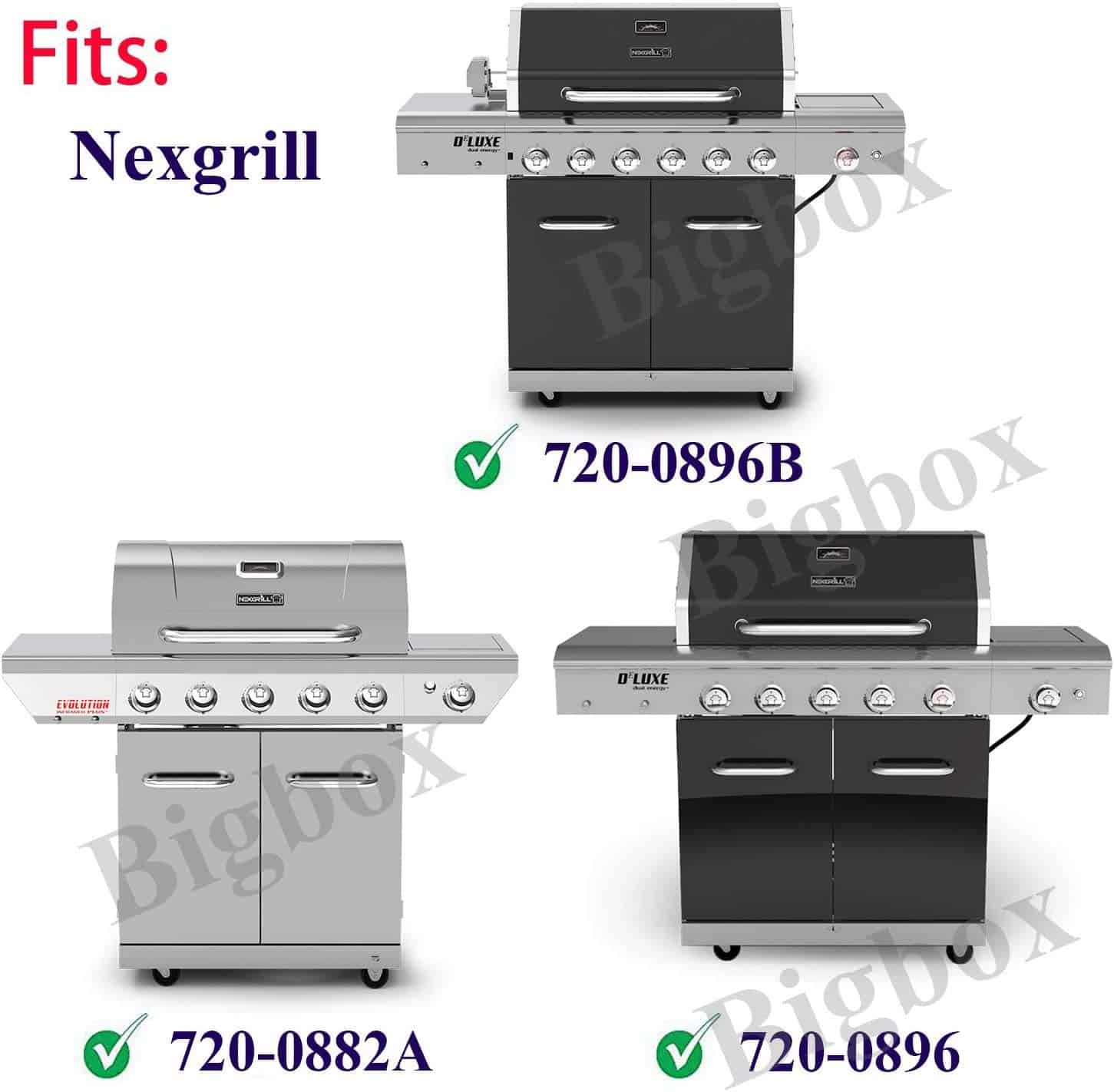 Repuestos para parrillas Nexgrill 720-0896B 720-0896C - Imagen 3