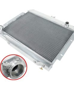 Radiador de carreras de aluminio de 3 filas LucaSng para CJ