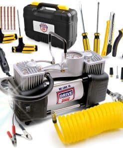 Inflador de neumáticos Compresor de aire portátil con kit