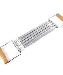 Expansor de Pecho Keenso, Mango de Madera con 5 Resortes