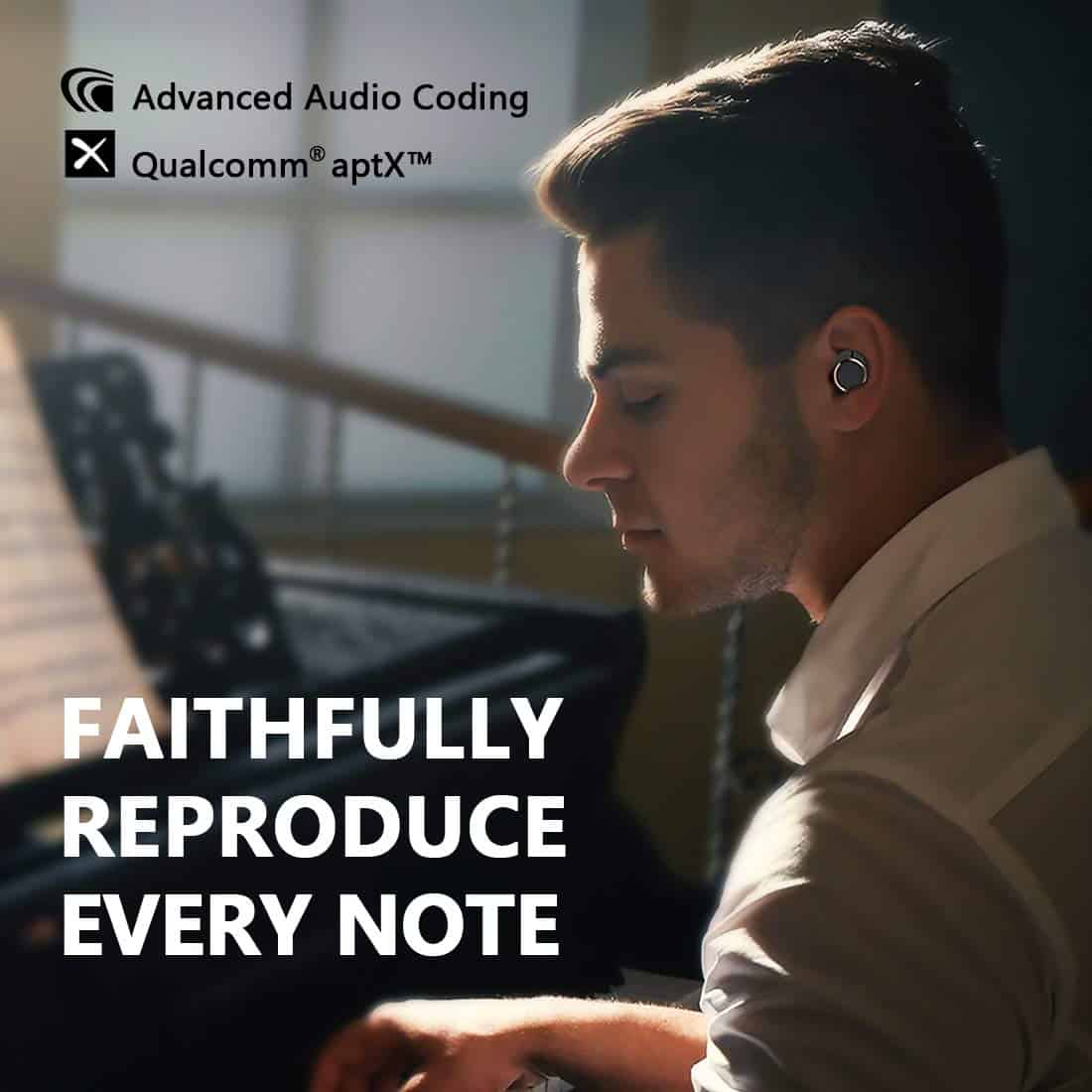 Audífonos inalámbricos TANGMAI W5 con Bluetooth 5.0 - Imagen 4