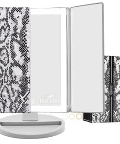 Espejo de Maquillaje Vanity RoLeDo 3 Pliegues con Luz, 72