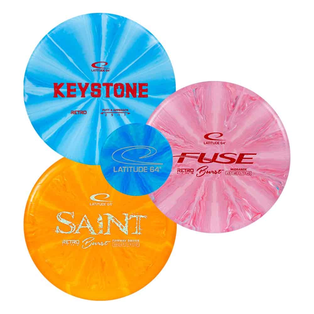 Set de Disc Golf para Principiantes Latitude 64 Retro Burst