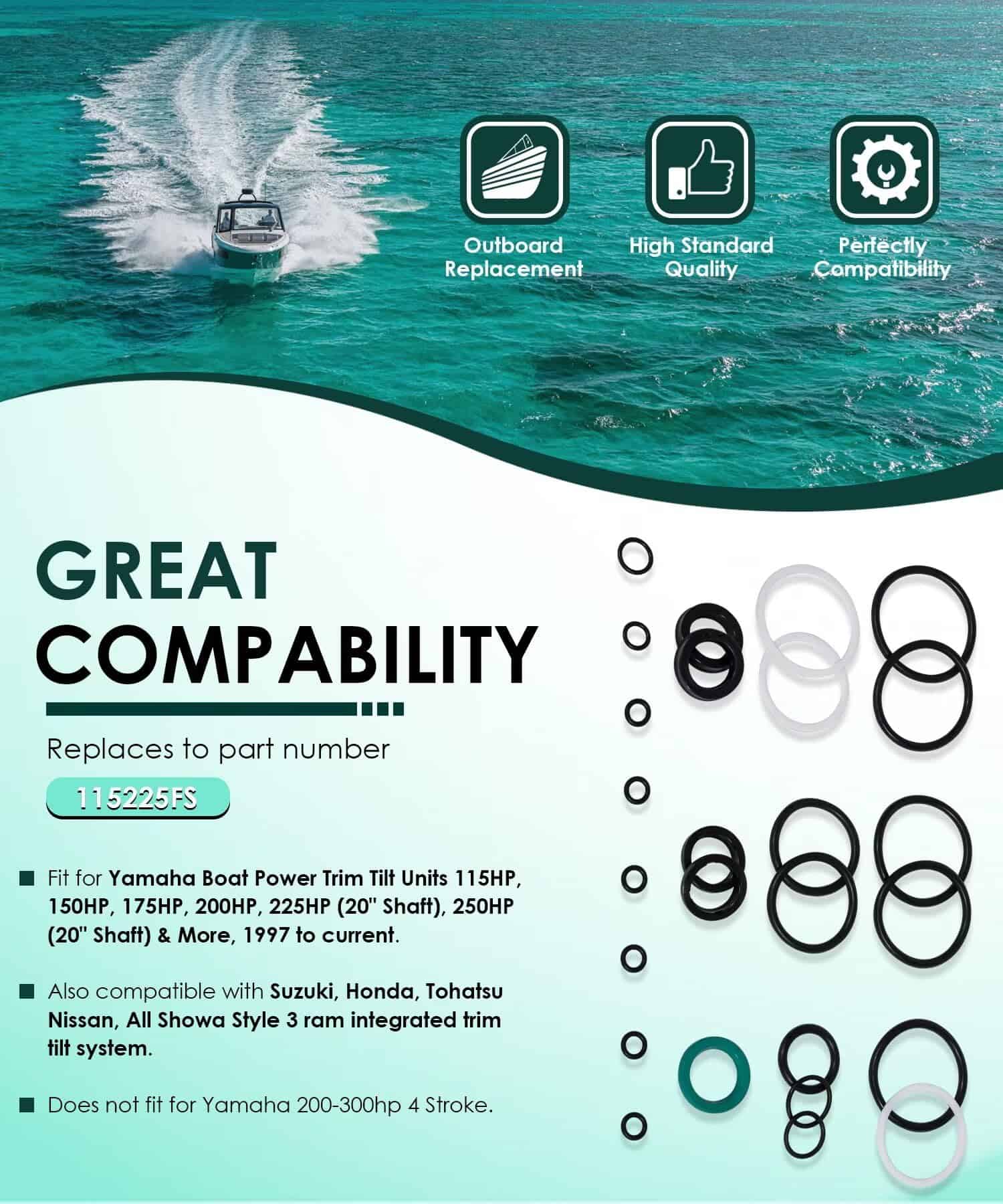 Kit de Sello de Inclinación y Elevación 1997 y posterior - Imagen 3