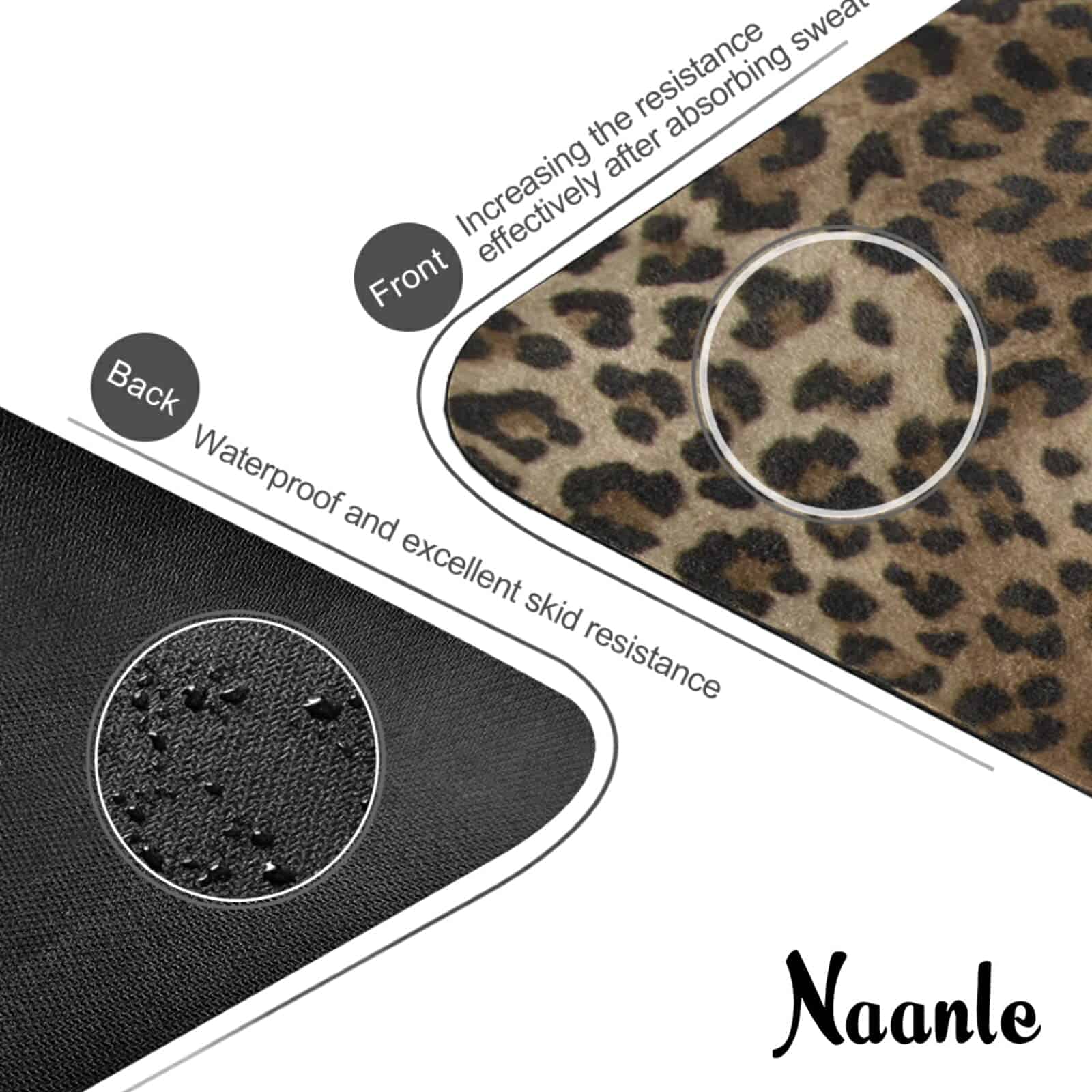 Tapete de Yoga Naanle con Bolsa de Transporte, Estampado de - Imagen 4