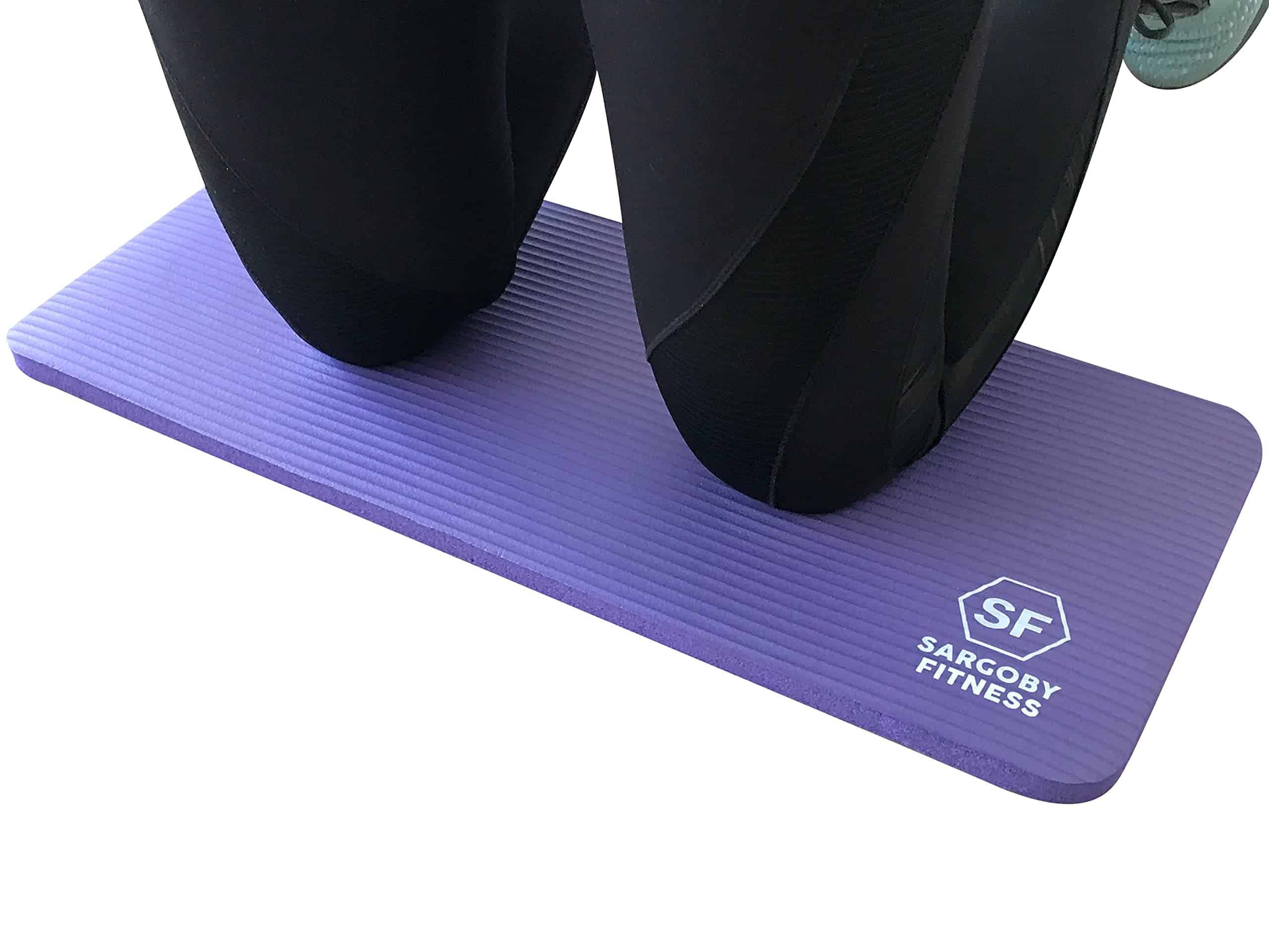 Sargoby Fitness Yoga Rodillera de 0.6 pulgadas de grosor
