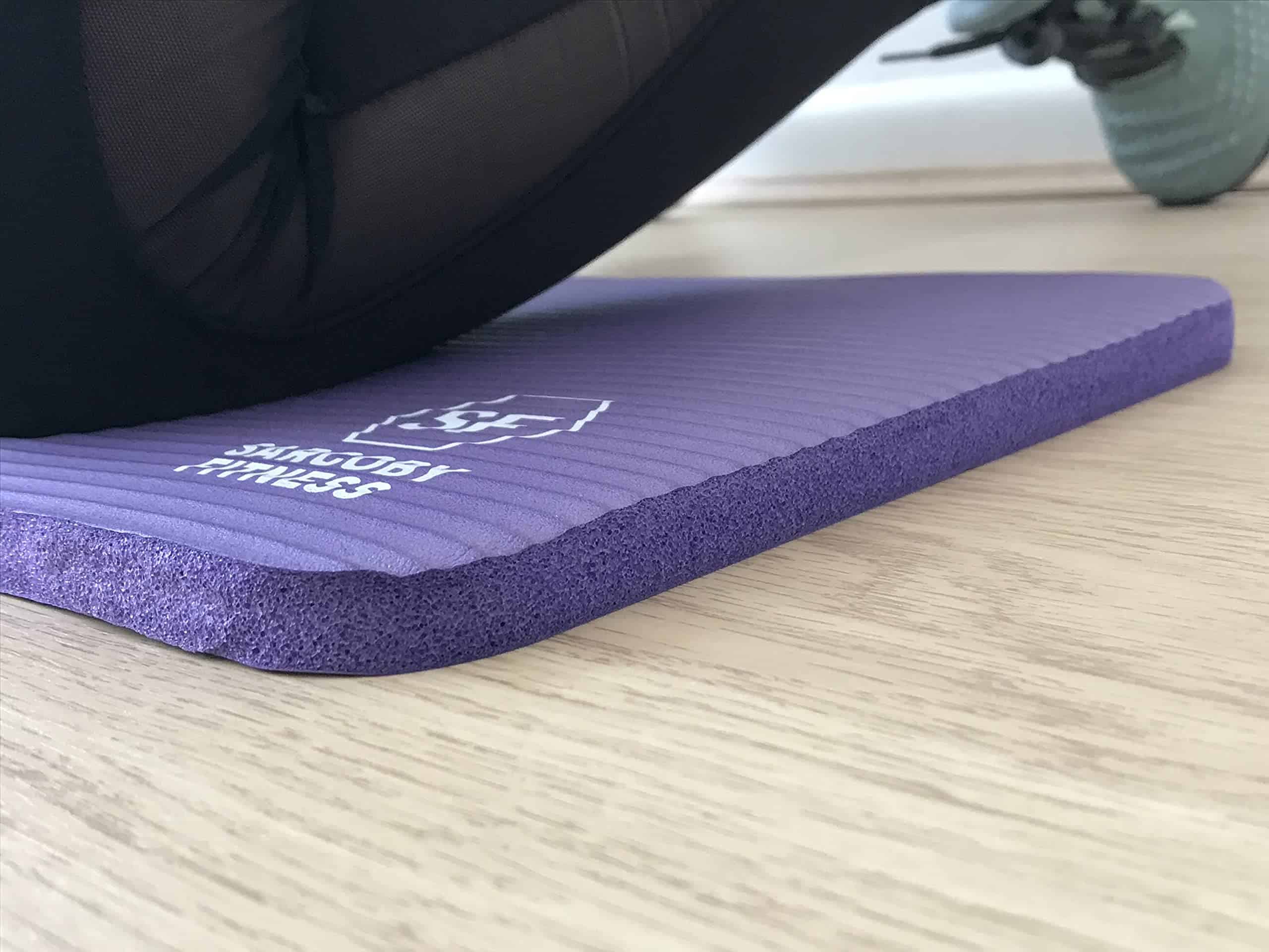 Sargoby Fitness Yoga Rodillera de 0.6 pulgadas de grosor - Imagen 6