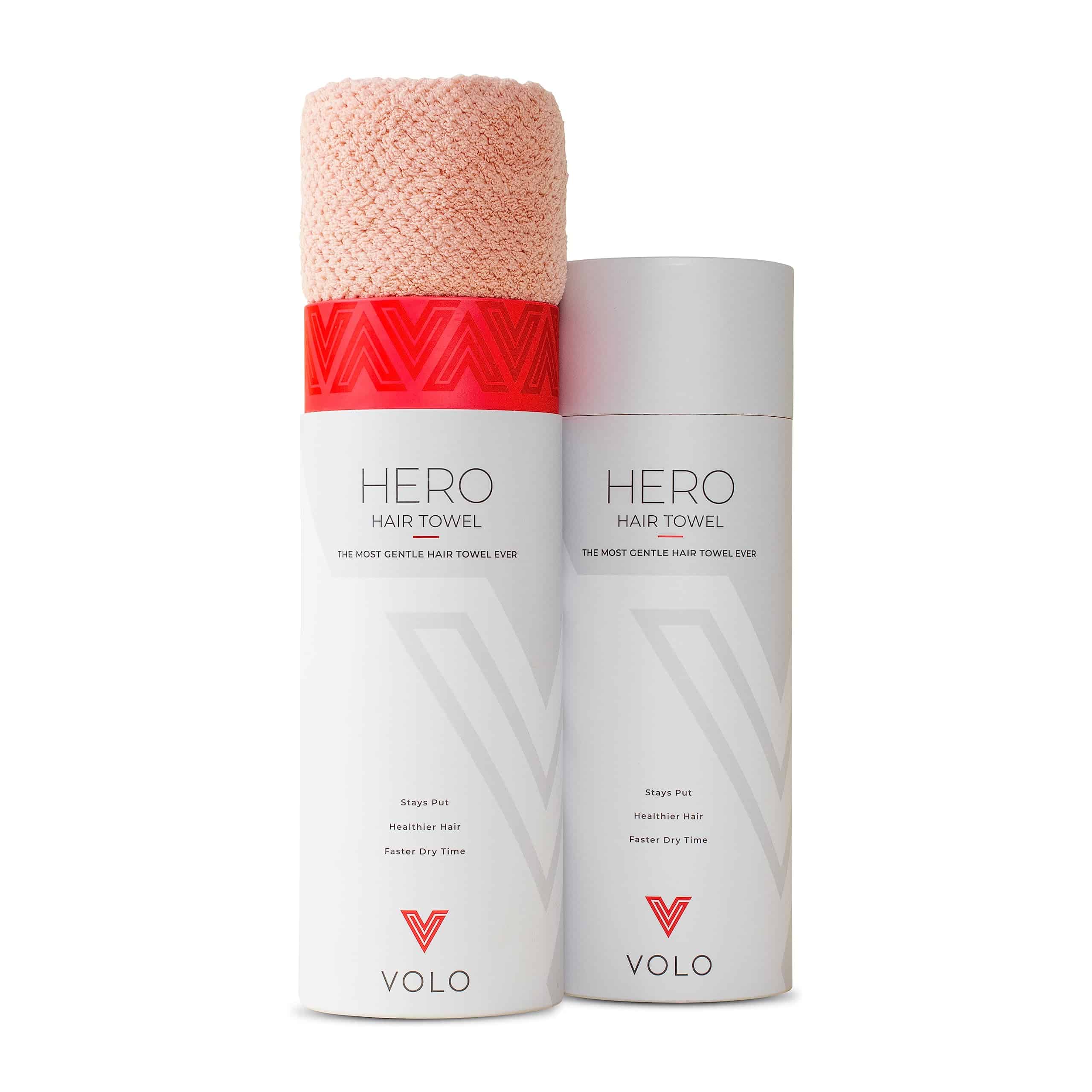 Toalla para el cabello VOLO Hero Cloud Pink - Ultra Suave,