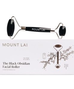 Rodillo facial de obsidiana negra Mount Lai - La piedra de