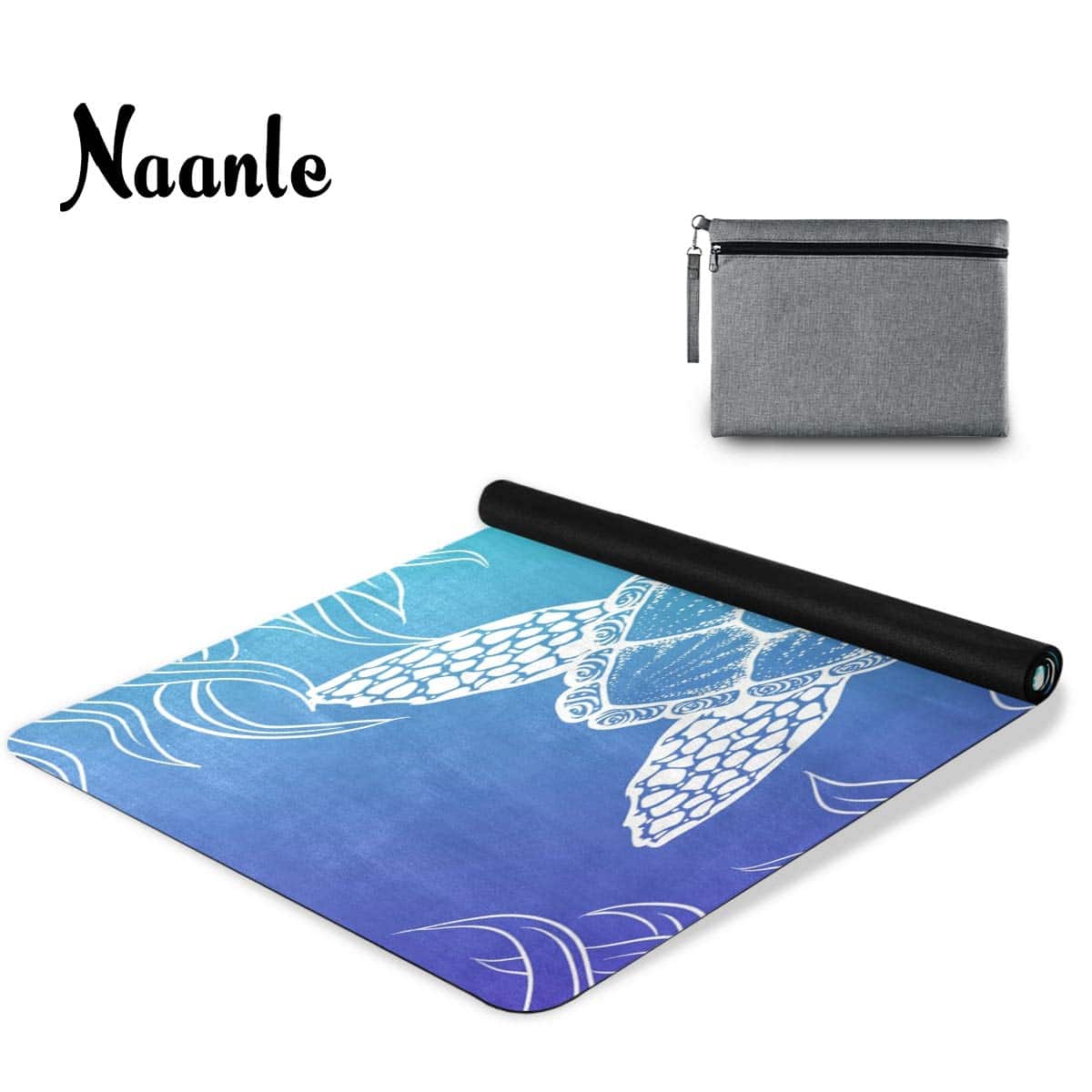 Tapete de yoga Naanle con bolsa de transporte, tapete de - Imagen 10