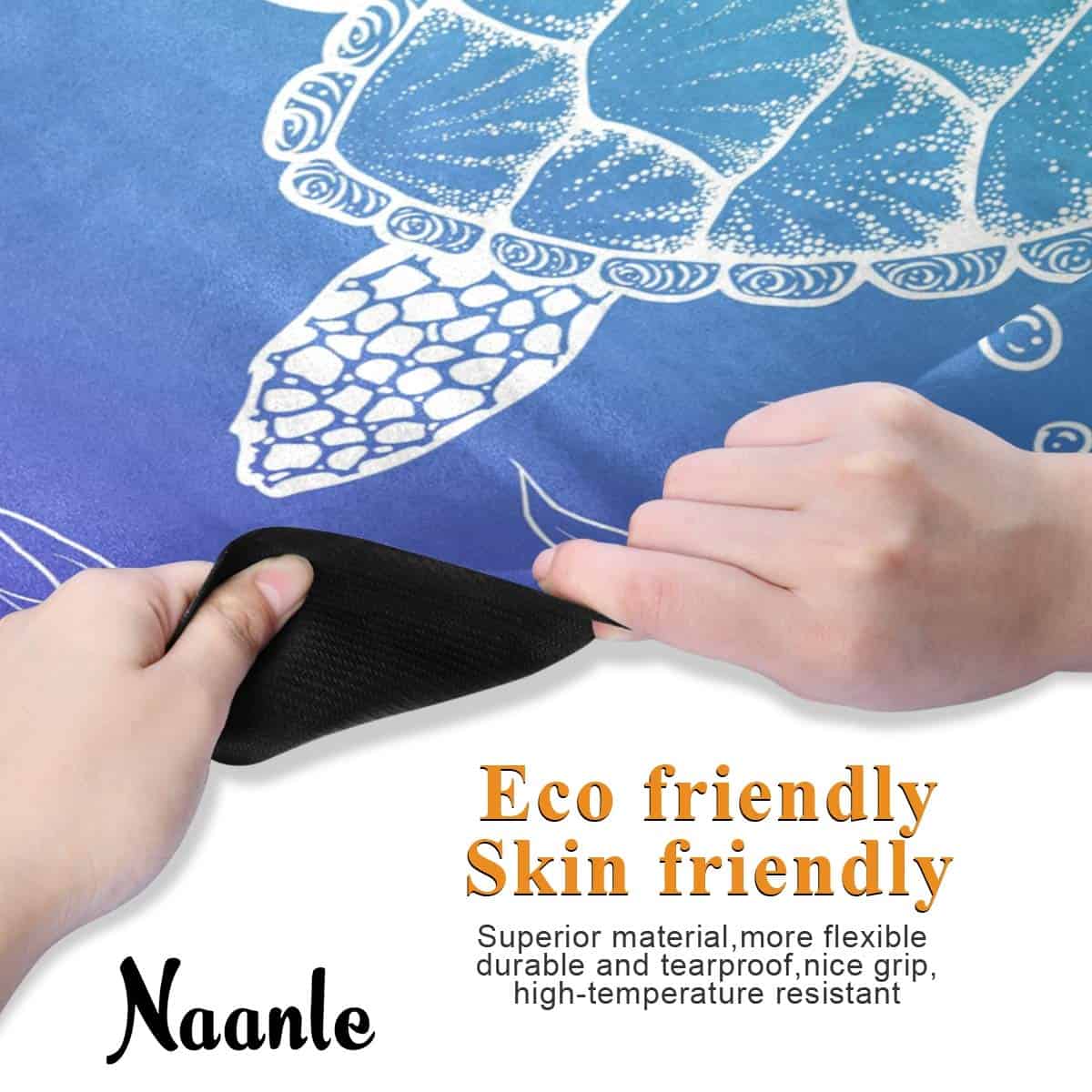 Tapete de yoga Naanle con bolsa de transporte, tapete de - Imagen 3