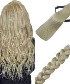 Extensiones de Cabello con Cinta WindTouch Rubia Platino