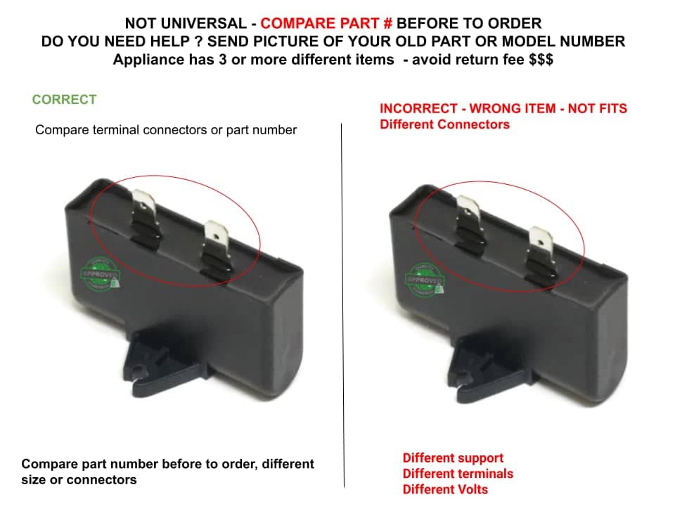 GSPUSA 12 uf MFD 216787800-7218909912, 210 V-220V - Imagen 5