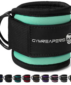 Correas de tobillo Gymreapers (Par) para máquinas de cable