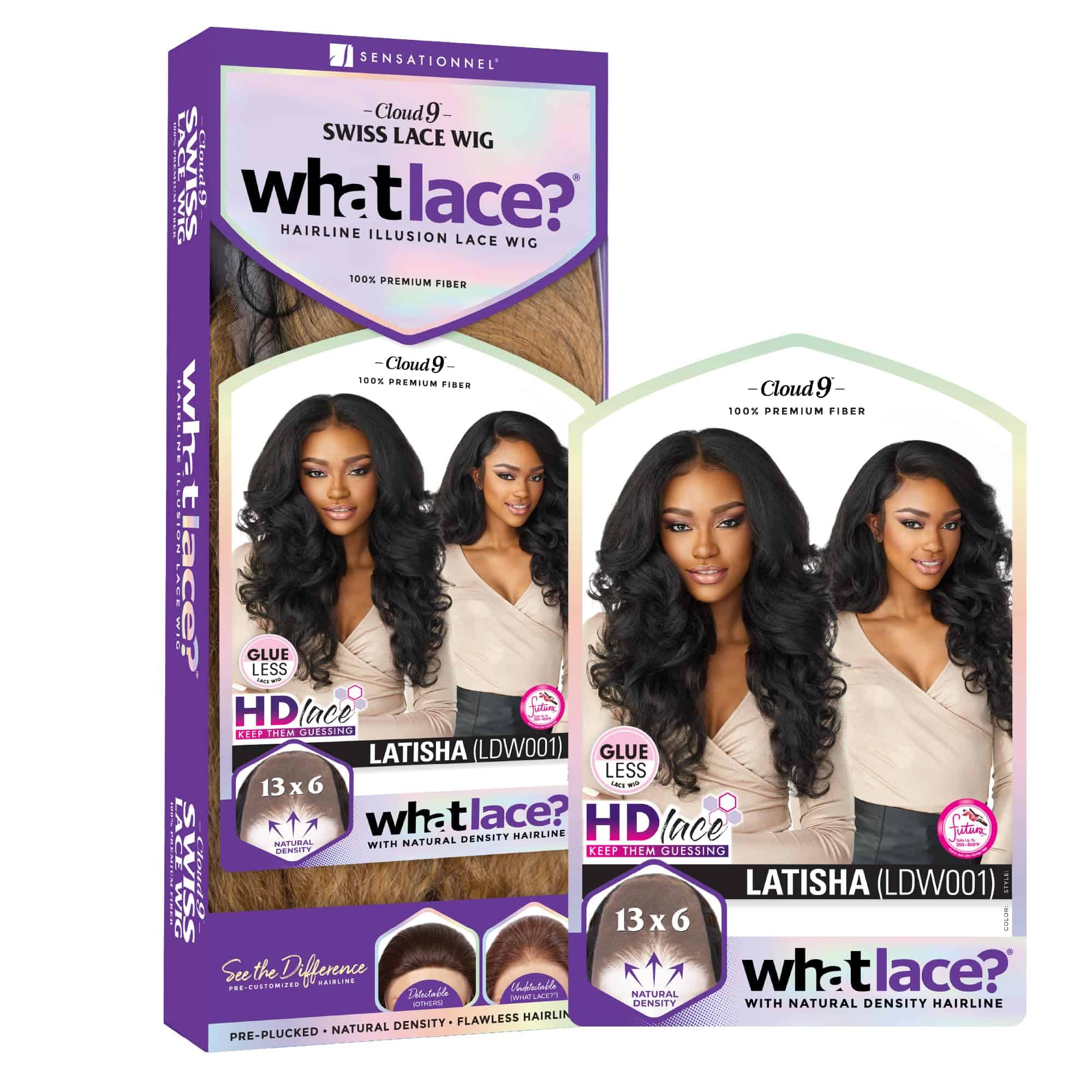 Peluca Sensationnel What Lace 13X6 - Latisha Lacefrontal - Imagen 9