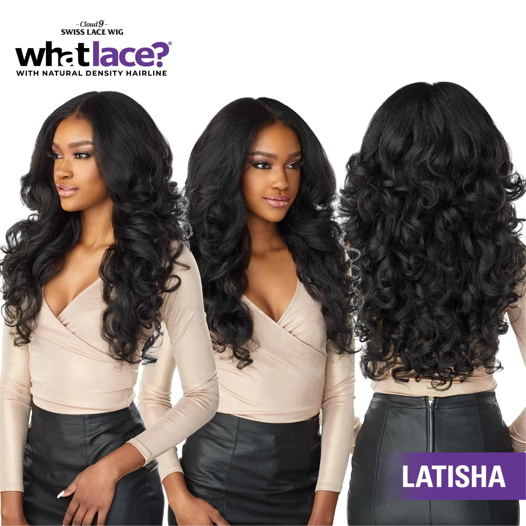 Peluca Sensationnel What Lace 13X6 - Latisha Lacefrontal - Imagen 7