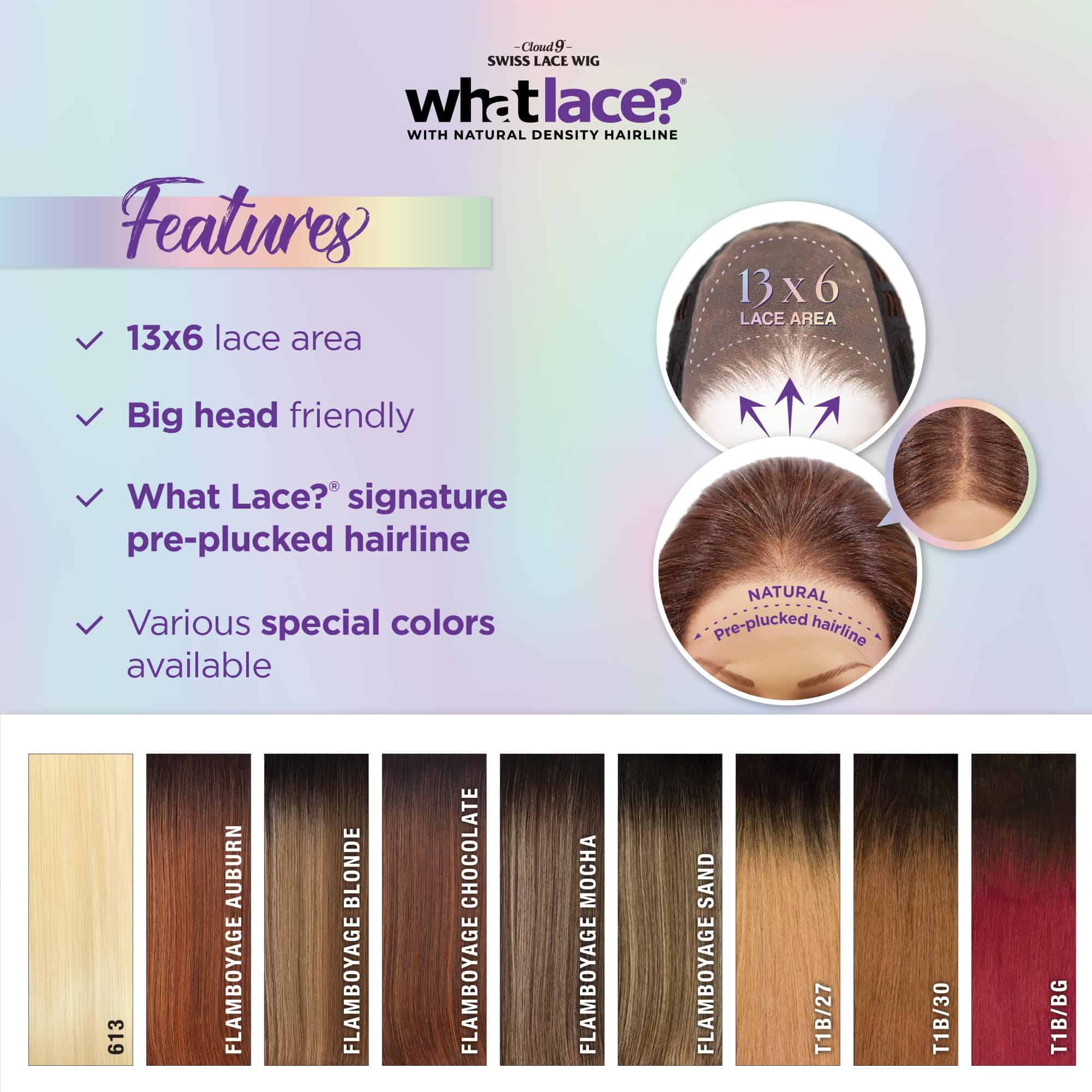 Peluca Sensationnel What Lace 13X6 - Latisha Lacefrontal - Imagen 8