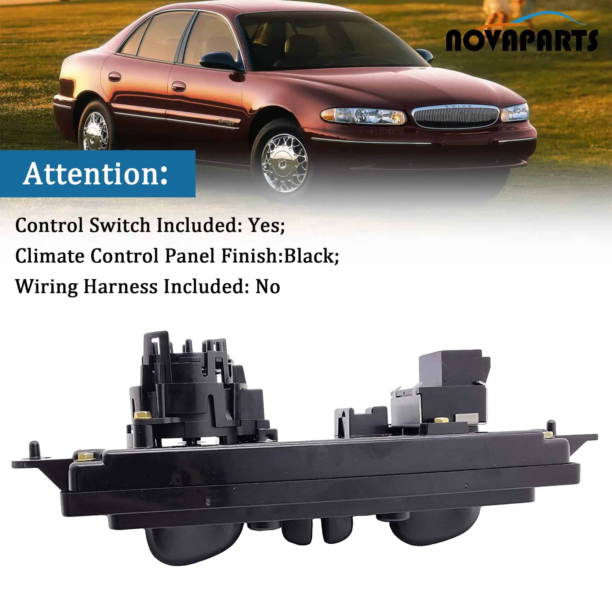 Switch de Control de Clima Dual 599199 para Buick Century - Imagen 5