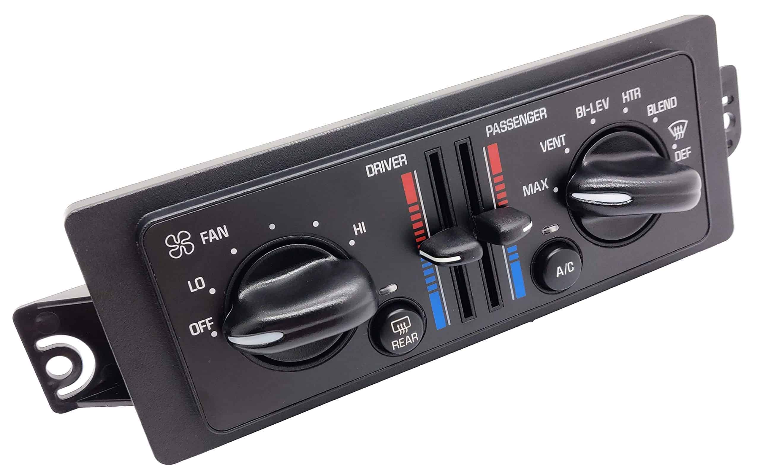 Switch de Control de Clima Dual 599199 para Buick Century