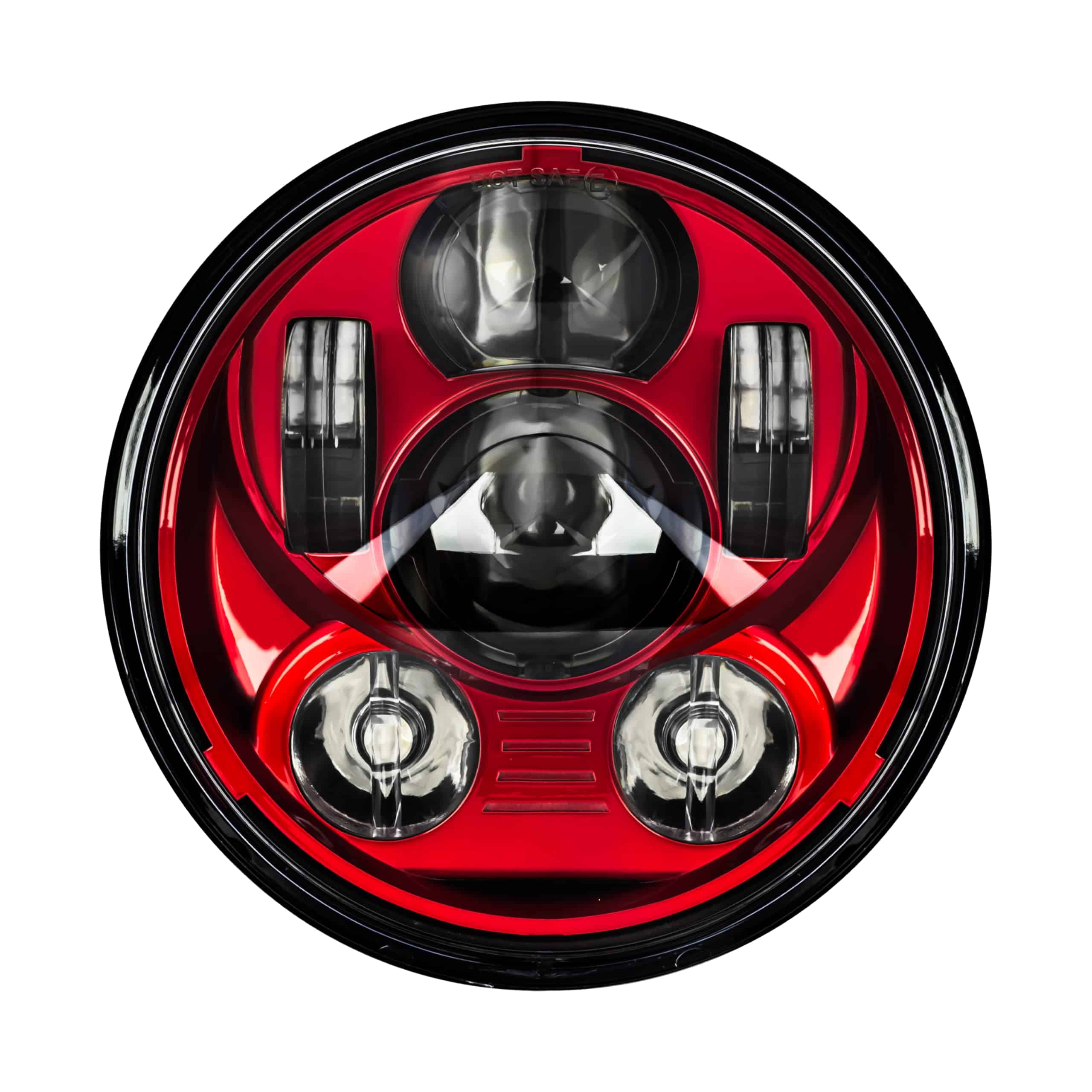 Juego de luz frontal LED Eagle Lights Indian Scout Rojo -