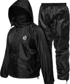 Conjunto Impermeable Foxelli - Ropa de Lluvia Duradera,