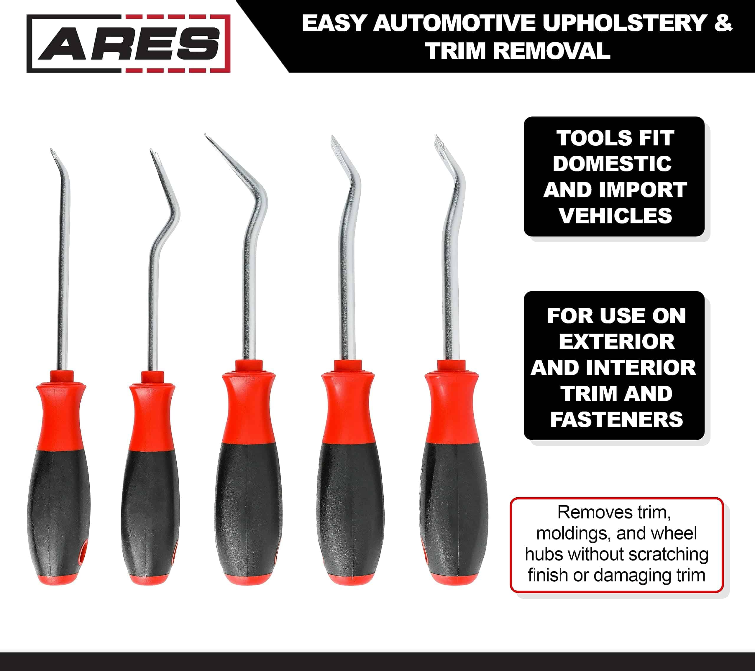 ARES 16006- Juego de 5 Herramientas de Extracción de - Imagen 5