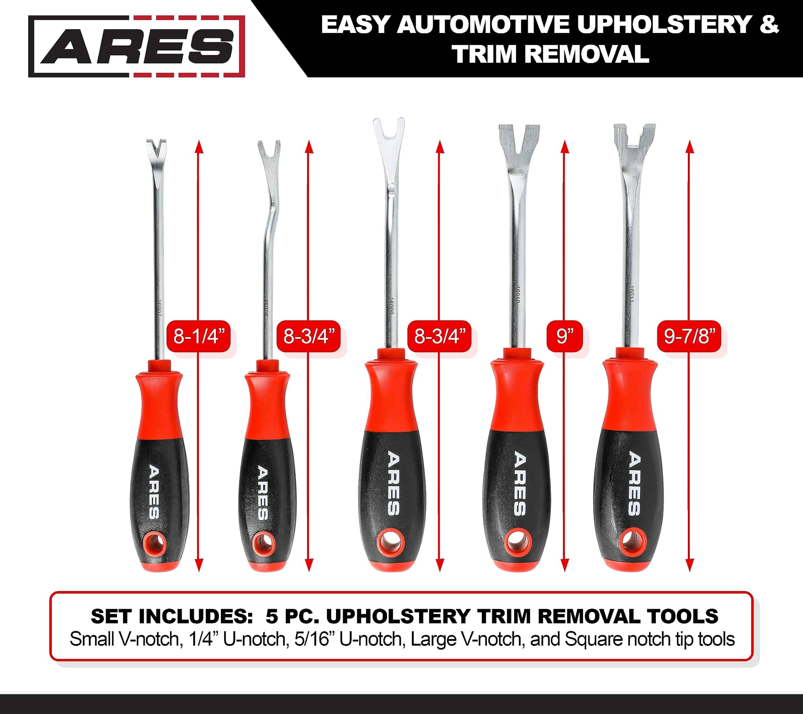 ARES 16006- Juego de 5 Herramientas de Extracción de - Imagen 3