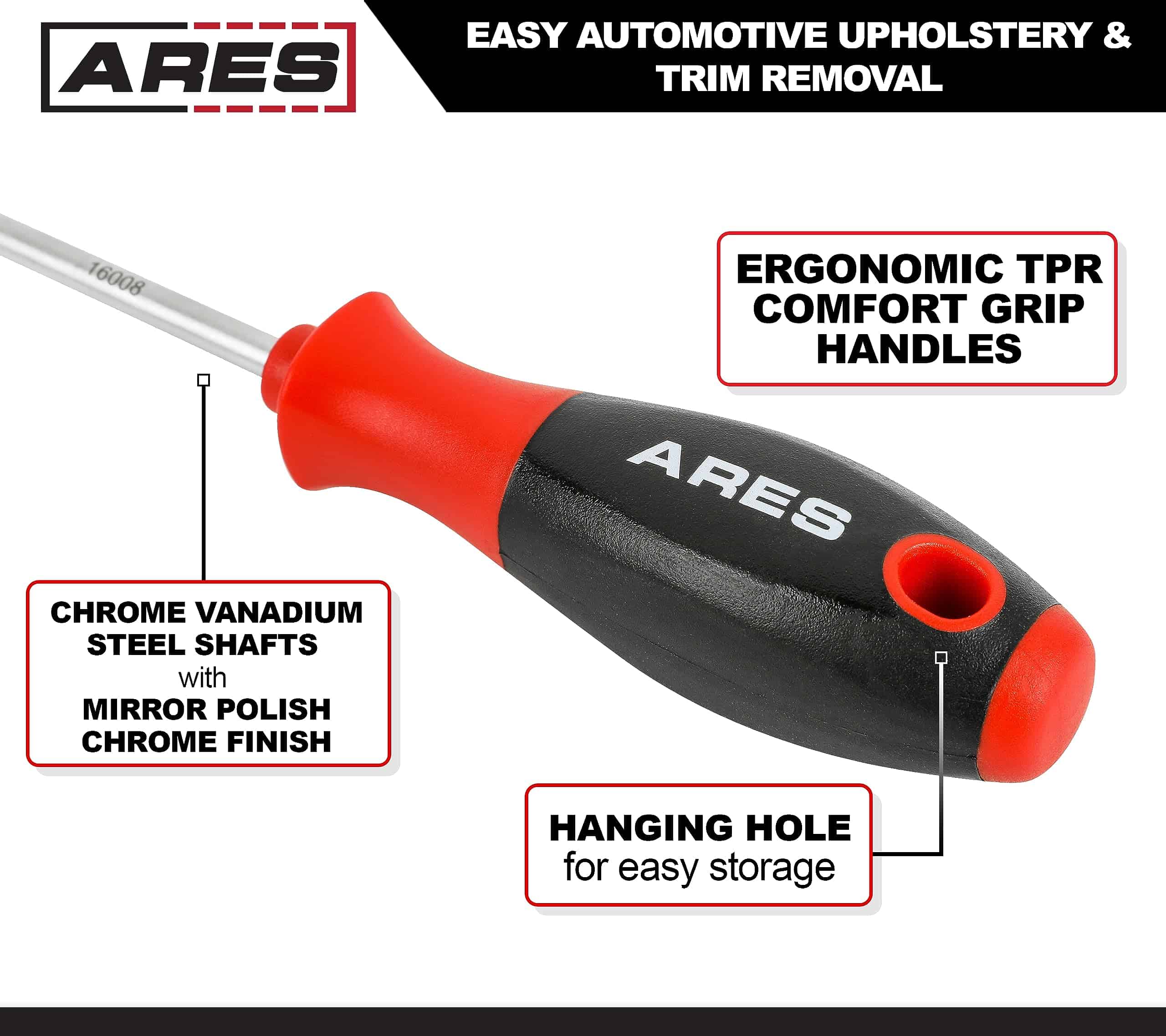 ARES 16006- Juego de 5 Herramientas de Extracción de - Imagen 4