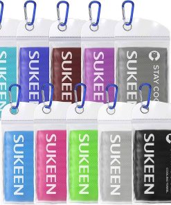 Toalla refrescante Sukkeen (40"x12"), suave y transpirable,